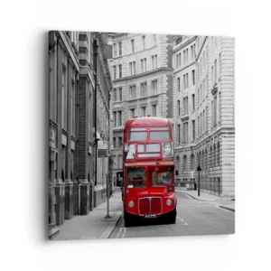 Obraz na płótnie - Codzienność nie musi być szara - 40x40 cm