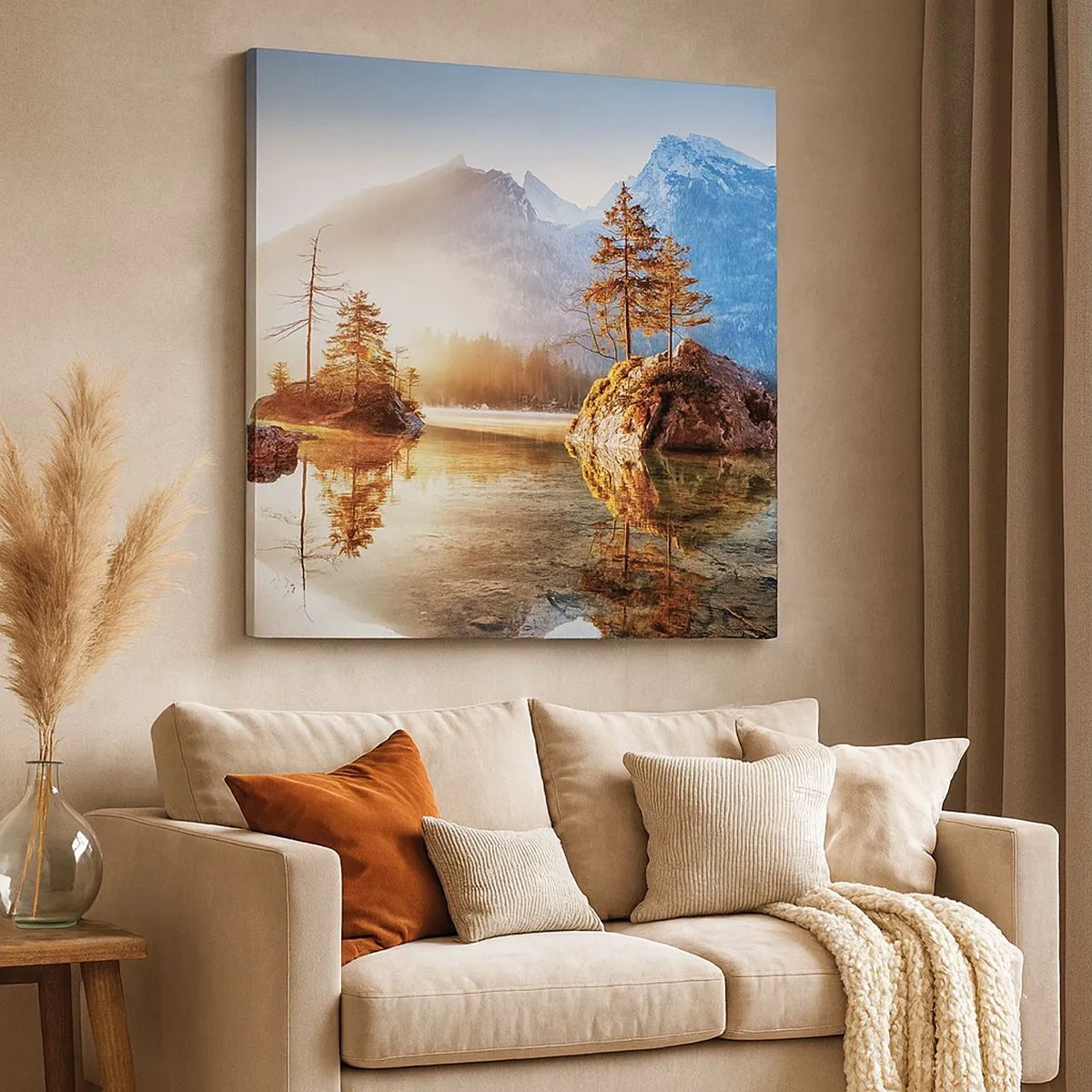 Obraz na płótnie - Natura w nowym świetle - 30x30 cm