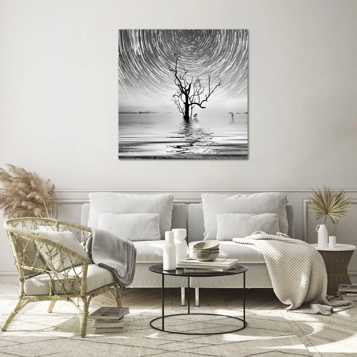 Obraz na szkle - Symfonia natury - 30x30 cm