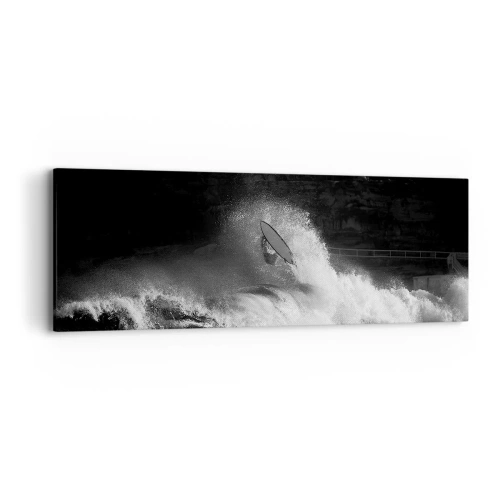 Obraz na płótnie - Wyzwanie przyjęte! - 90x30 cm