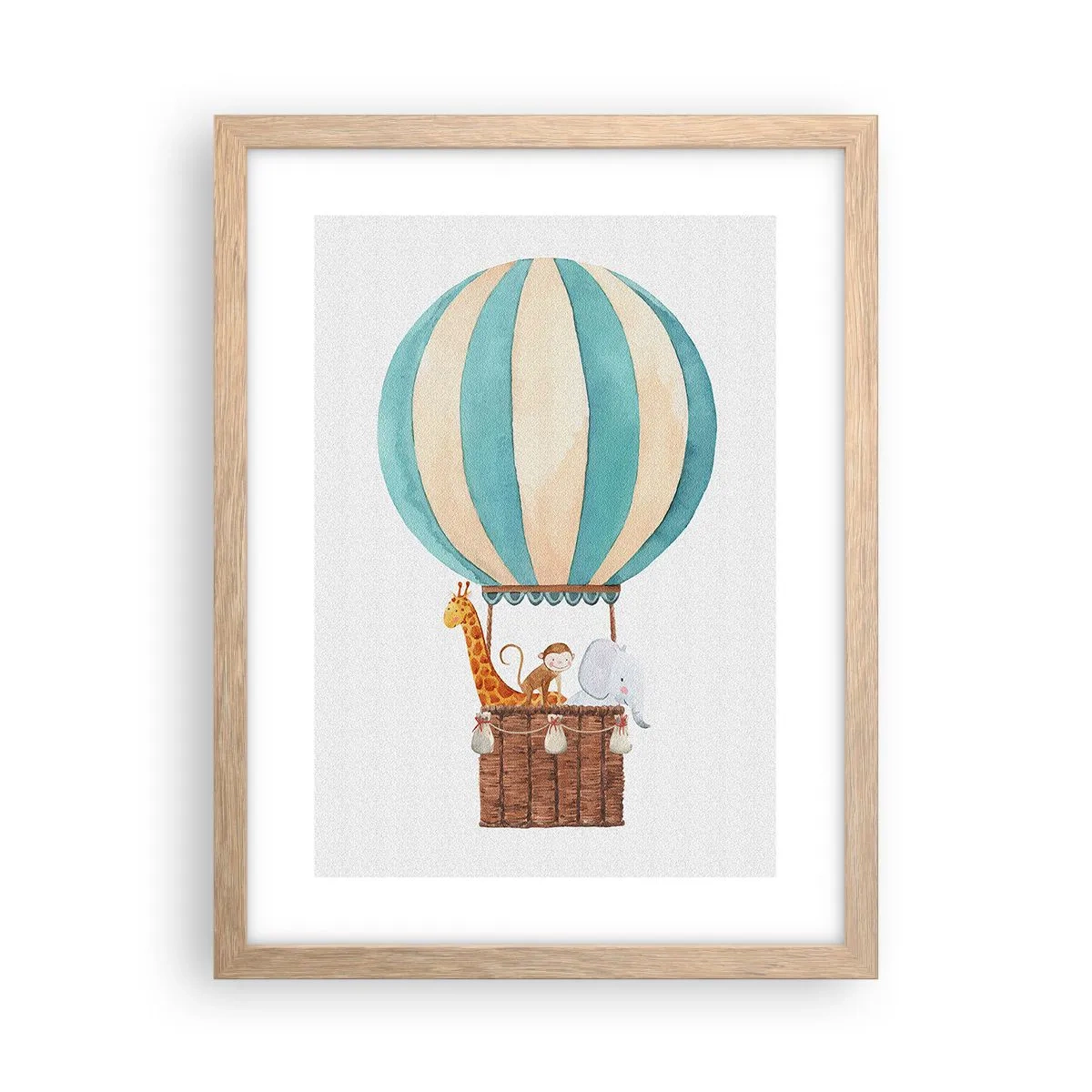 Plakat w ramie jasny dąb - Fantastyczna wycieczka - 30x40 cm