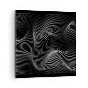 Obraz na płótnie - Taniec światła w przestrzeni - 60x60 cm