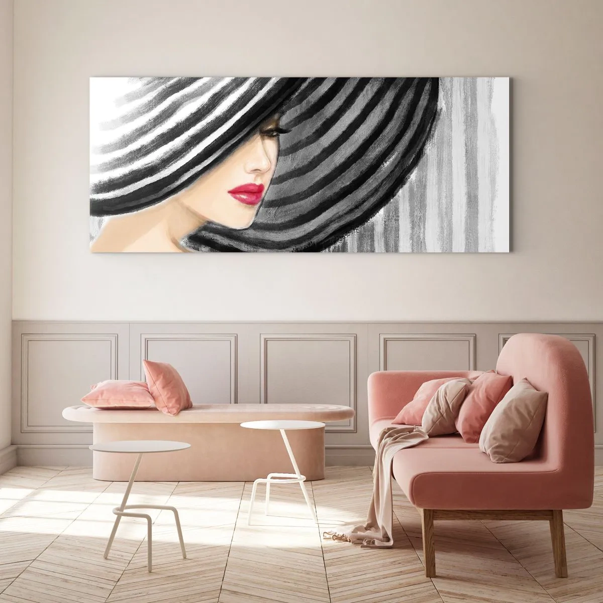 Obraz na szkle - Gdzie ciebie szukać? - 100x40 cm