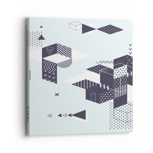 Obraz na płótnie - W duszy matematyka - 40x40 cm