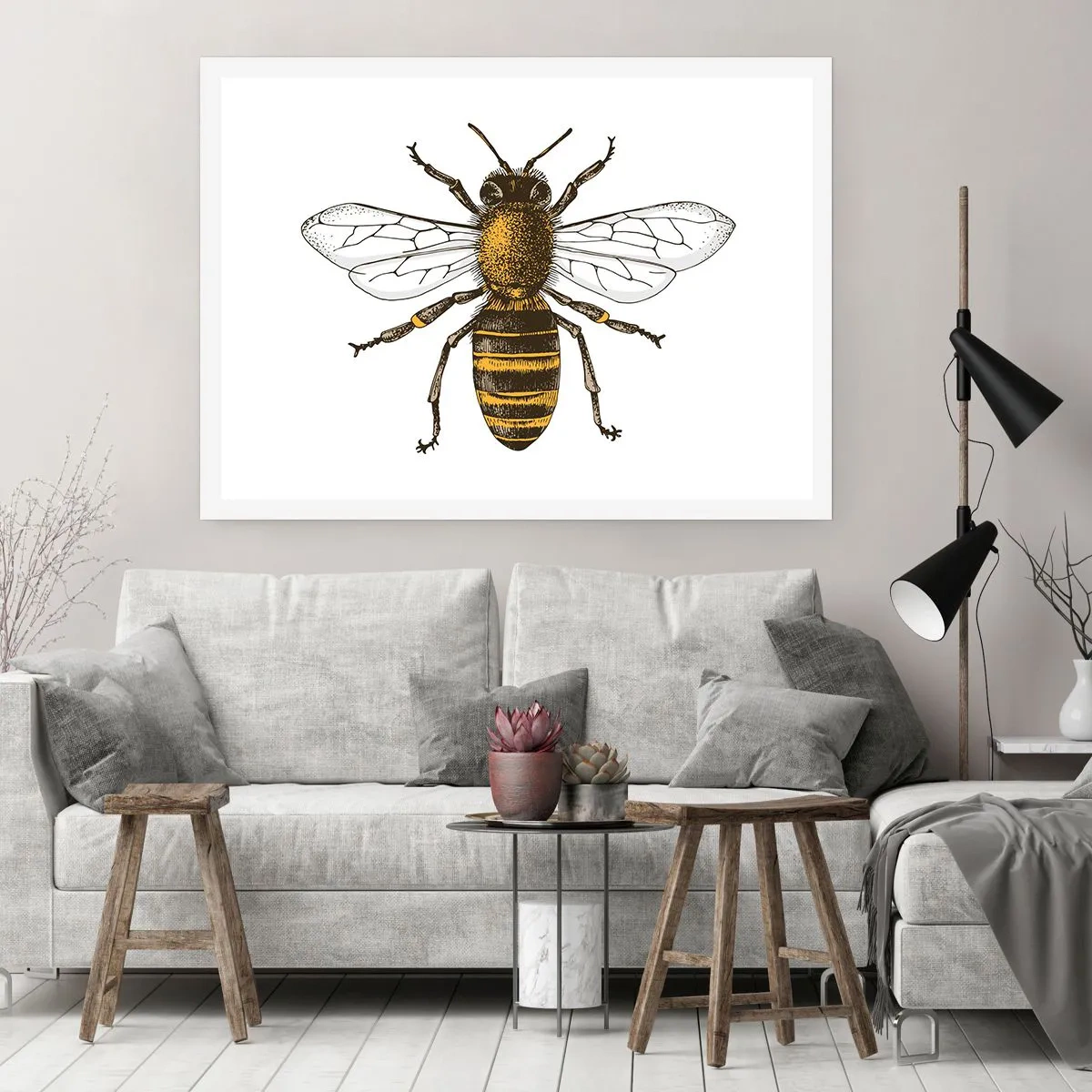 Plakat - Piękna i dobra - 70x50 cm