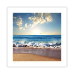 Plakat - Ruch i bezruch zarazem - 40x40 cm