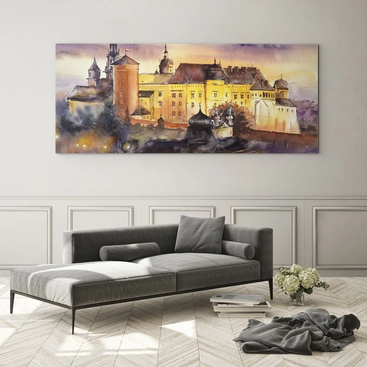 Obraz na szkle - Historia i baśń - 100x40 cm