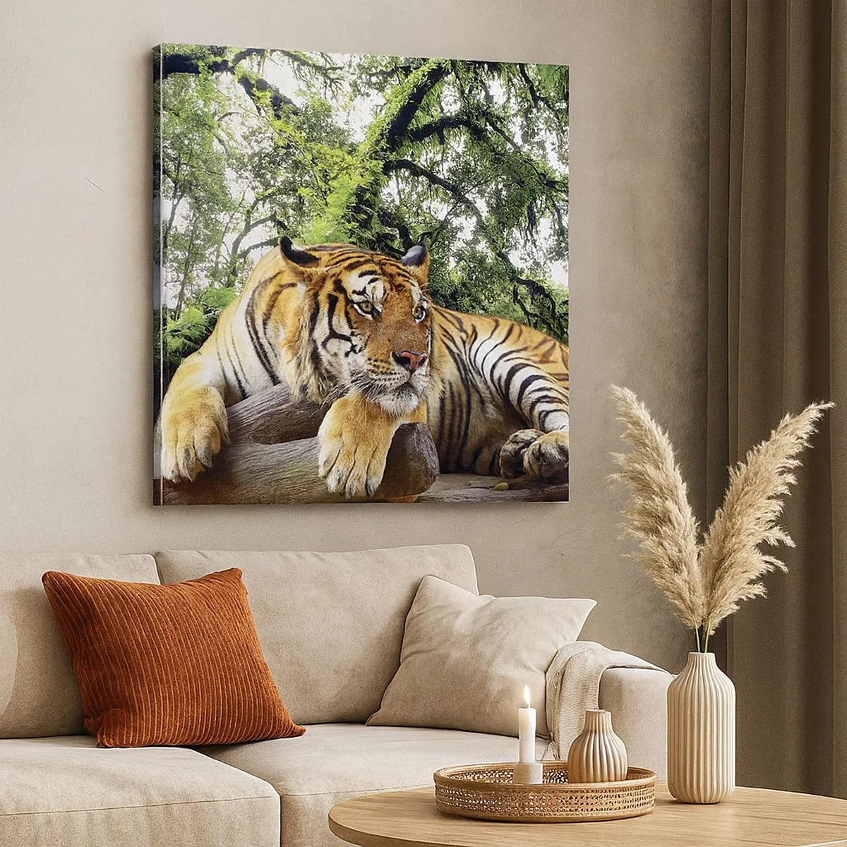 Obraz na płótnie - Z wyrazami szacunku - 30x30 cm