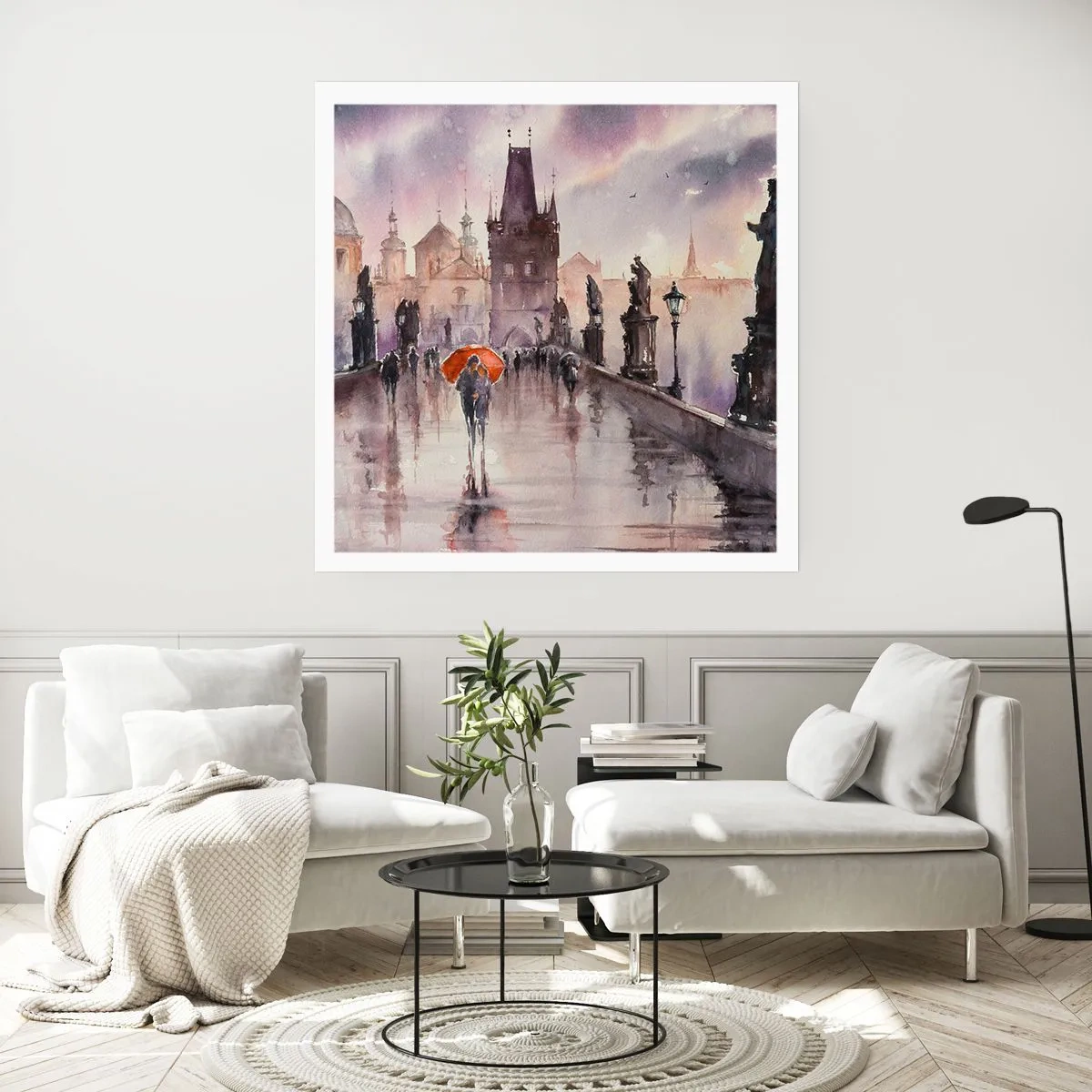 Plakat - Ludzie się nie zmieniają - 50x50 cm