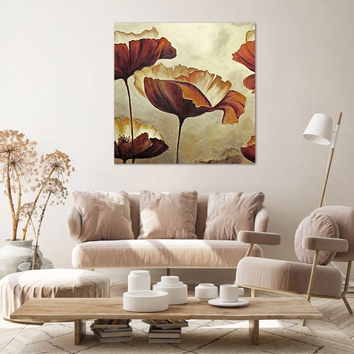 Obraz na płótnie - Łąki łan - 60x60 cm