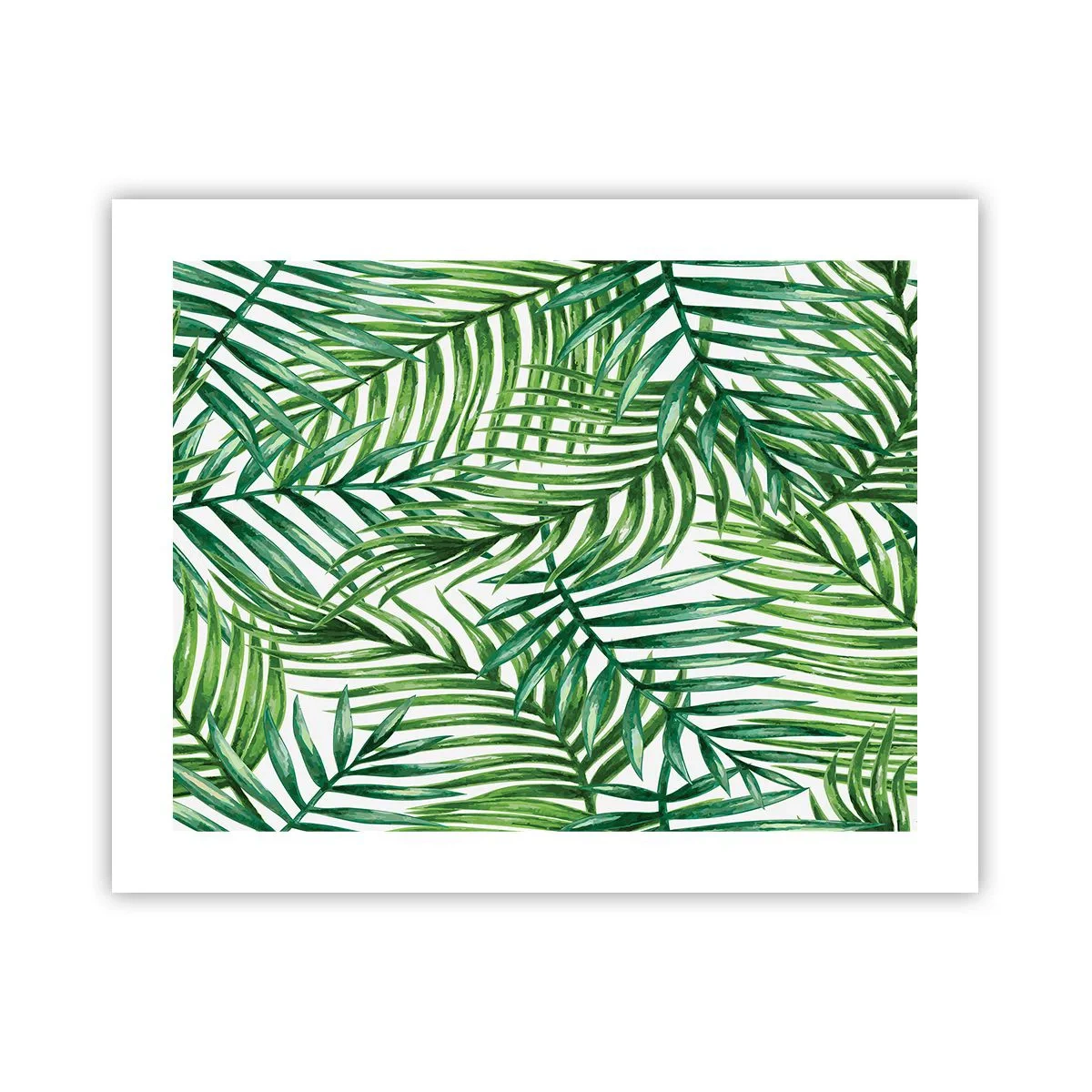 Plakat - Pod zielonym baldachimem - 50x40 cm