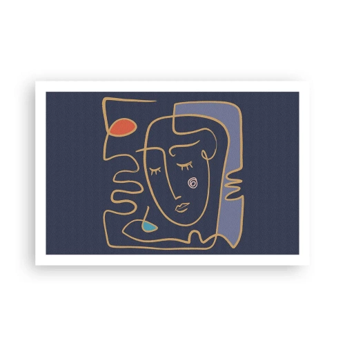 Plakat - W zamyśleniu - 91x61 cm