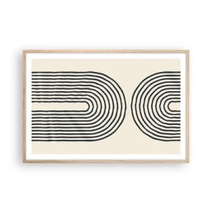 Plakat w ramie jasny dąb - Już za chwilę… - 91x61 cm