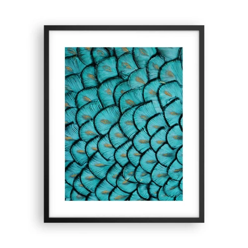 Plakat w czarnej ramie - Wielka gala piór - 40x50 cm