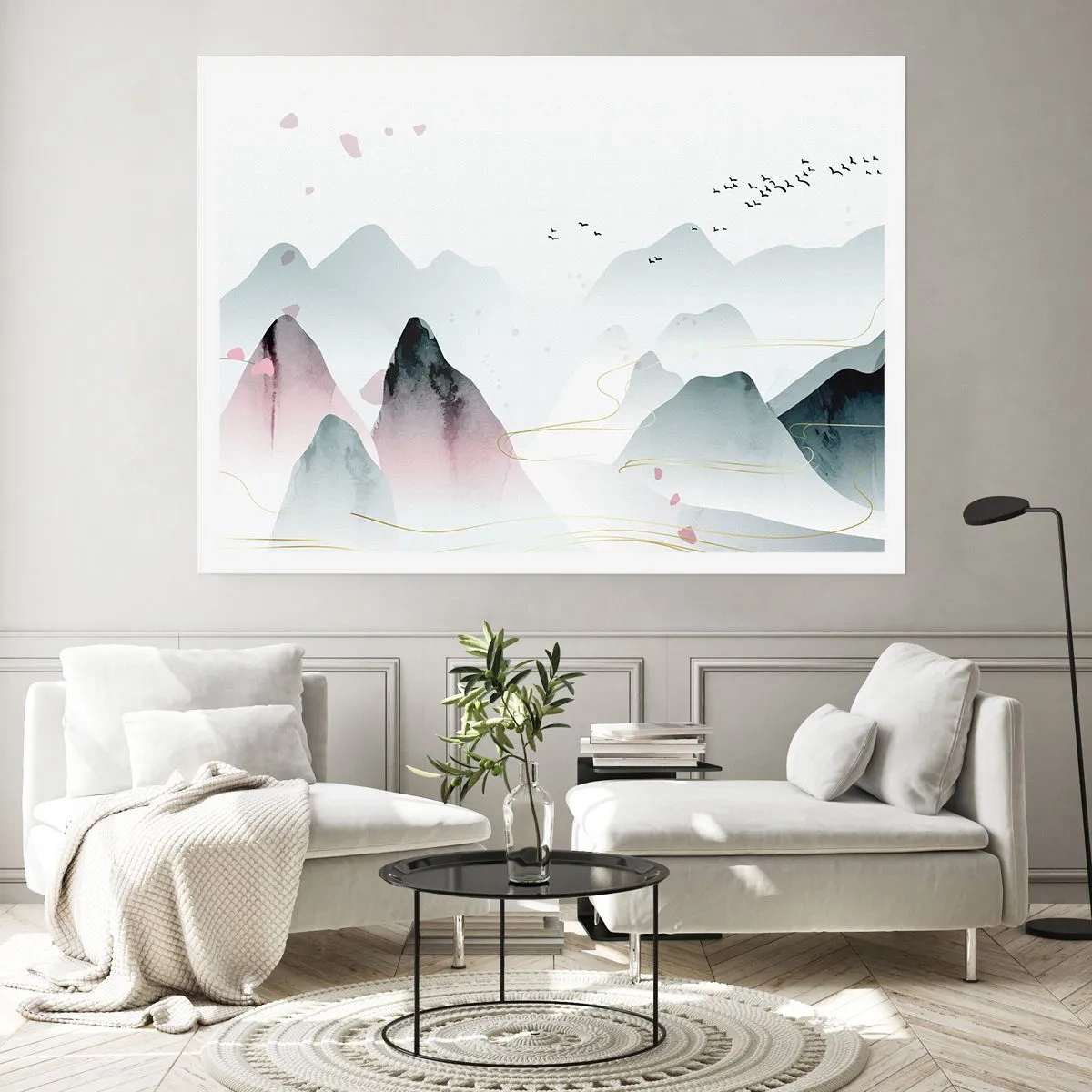 Plakat - Ponad szczytami - 70x50 cm