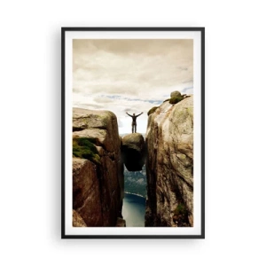 Plakat w czarnej ramie - Jak się czuję?! - 61x91 cm