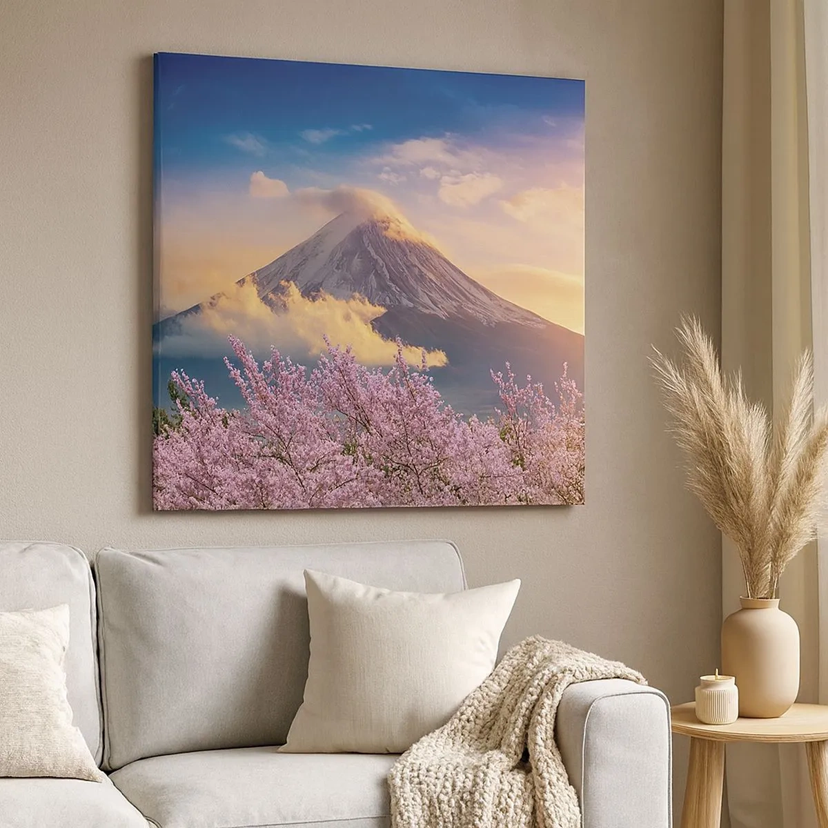 Obraz na płótnie - Japońska świętość - 30x30 cm