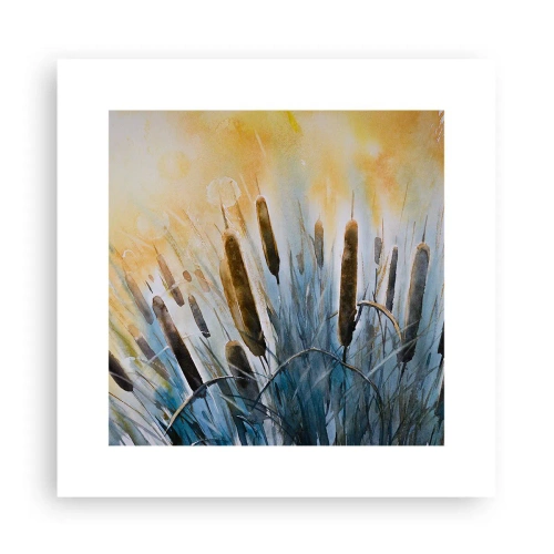 Plakat - Chłód wody, słońca żar - 30x30 cm