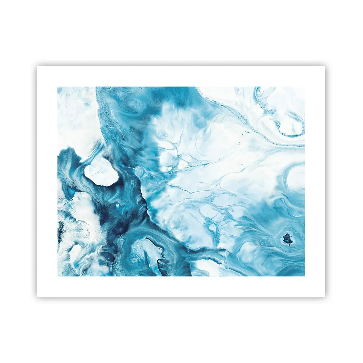 Plakat - Koncert błękitu - 50x40 cm