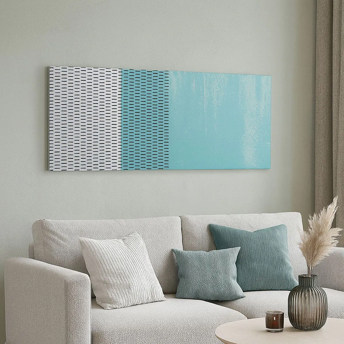 Obraz na płótnie - Kompozycja zrównoważona - 100x40 cm