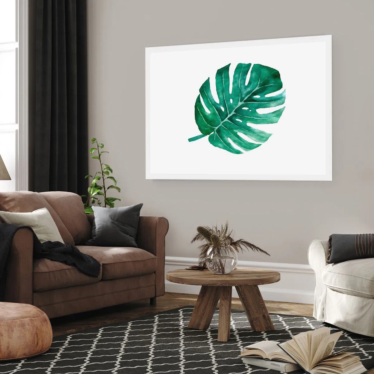 Plakat - Zielony koncept - 50x40 cm