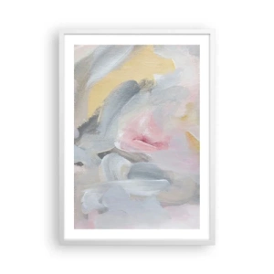 Plakat w białej ramie - W pastelowym świecie - 50x70 cm