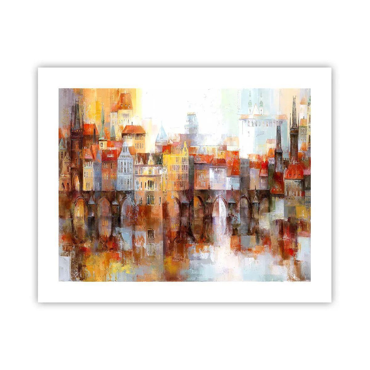 Plakat - Pod mostem też pięknie - 50x40 cm