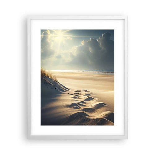 Plakat w białej ramie - Kojący pejzaż - 40x50 cm