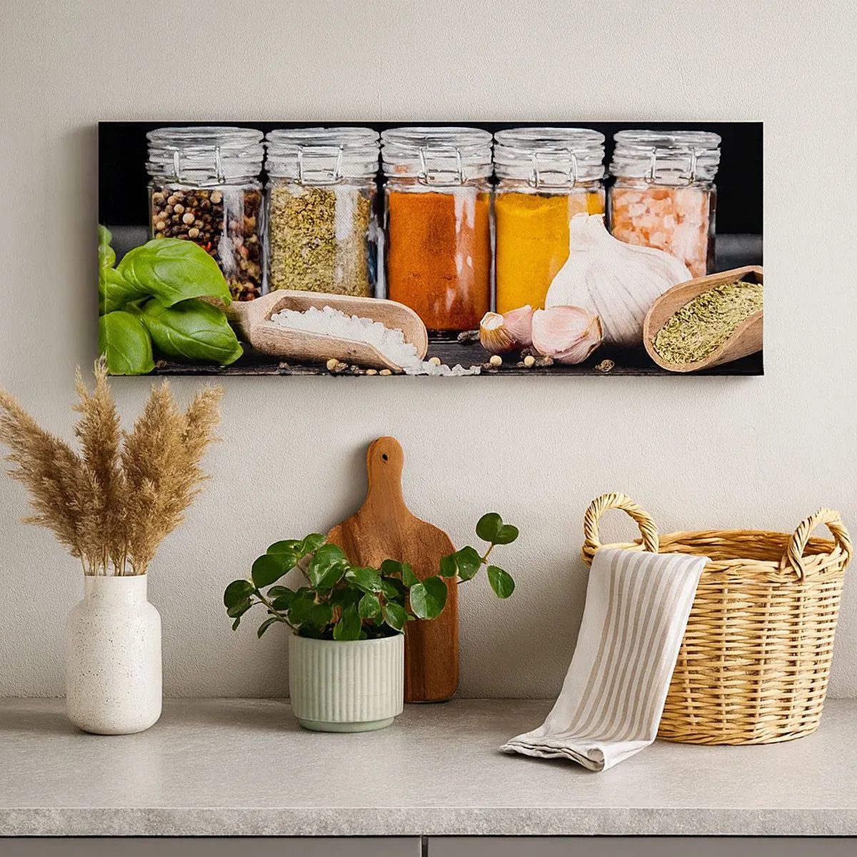 Obraz na płótnie - Żeby życie miało smak - 100x40 cm