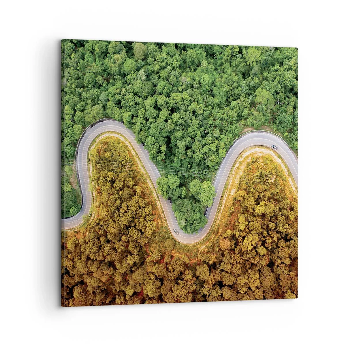 Obraz na płótnie - Granice i przełomy - 50x50 cm