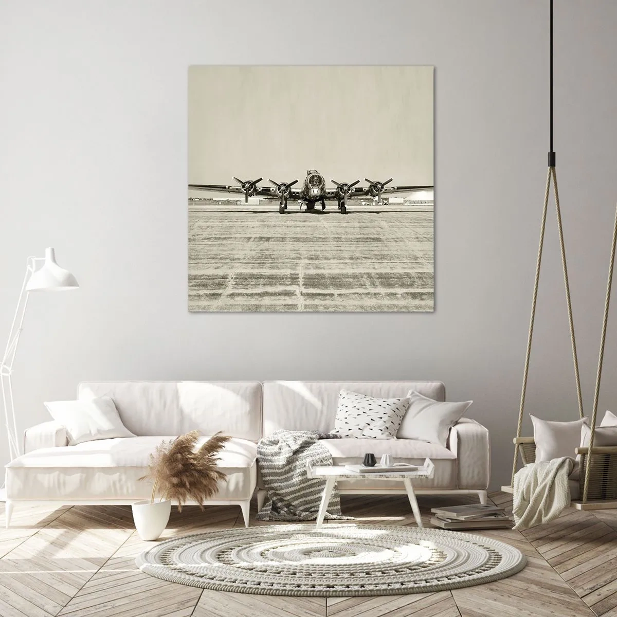 Obraz na płótnie - Jak zawsze gotowy - 60x60 cm