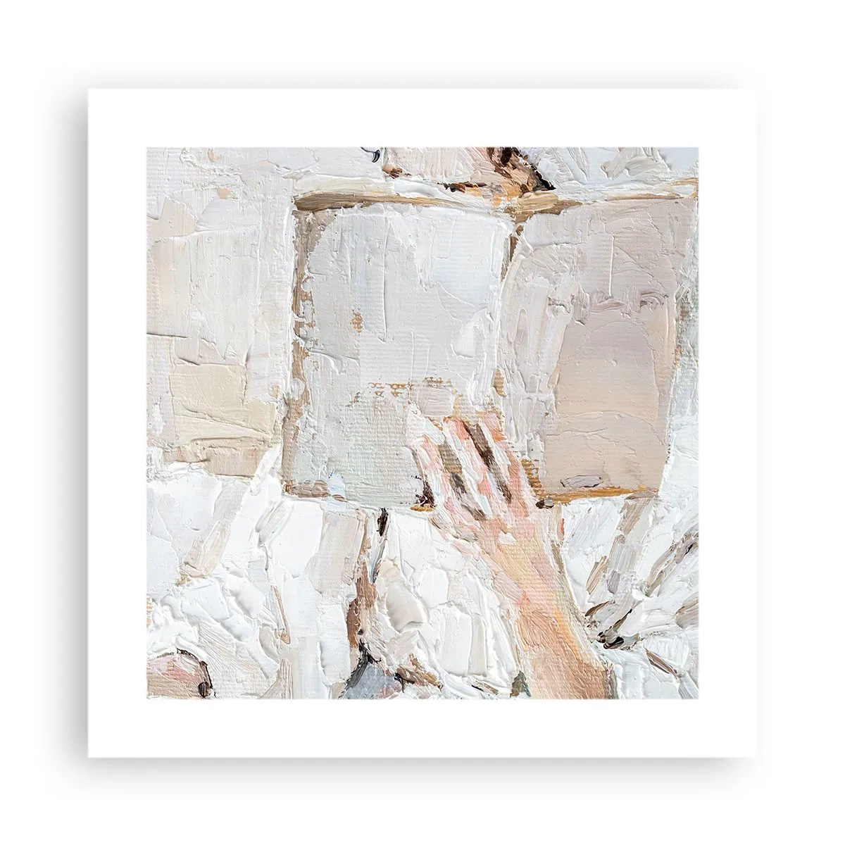 Plakat - W innym świecie - 40x40 cm