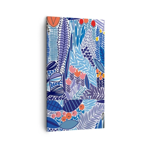 Obraz na płótnie - Hawajski ogród - 45x80 cm