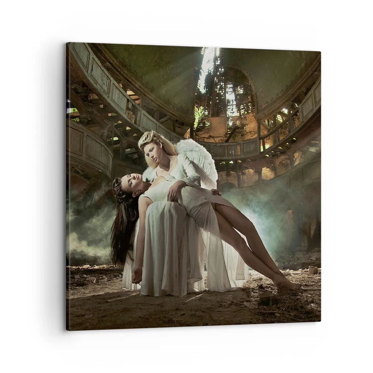 Obraz na płótnie - Duch starego teatru - 50x50 cm