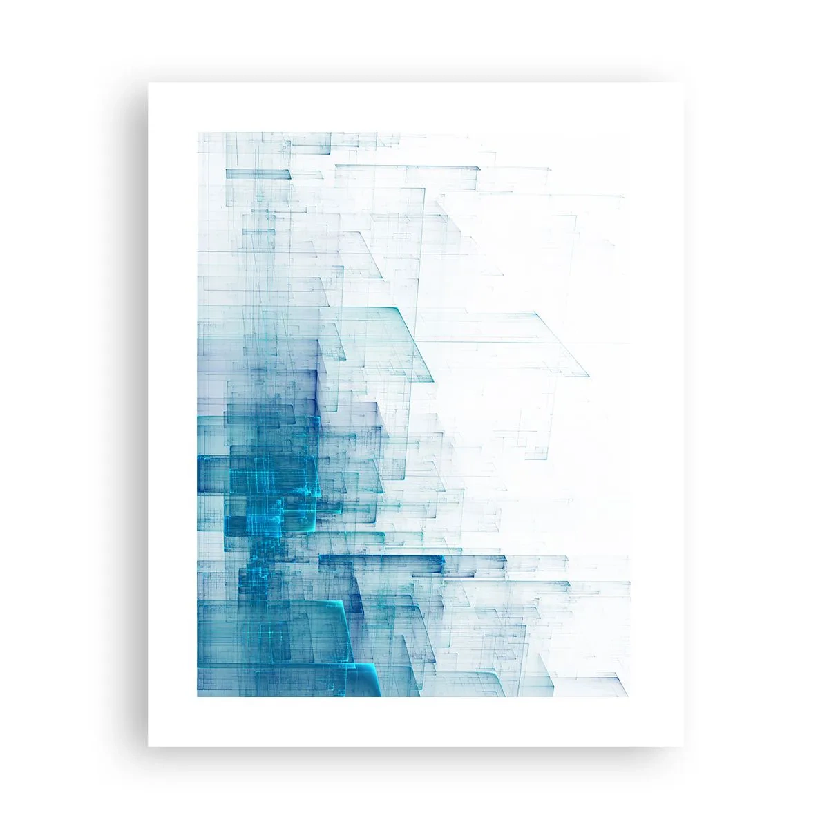 Plakat - Jak stała się przestrzeń - 40x50 cm