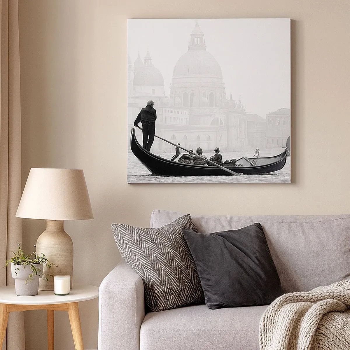 Obraz na płótnie - Podróż do źródeł piękna - 30x30 cm