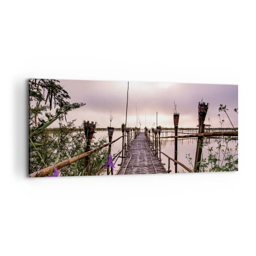 Obraz na płótnie - Spokój i cisza Azji - 100x40 cm