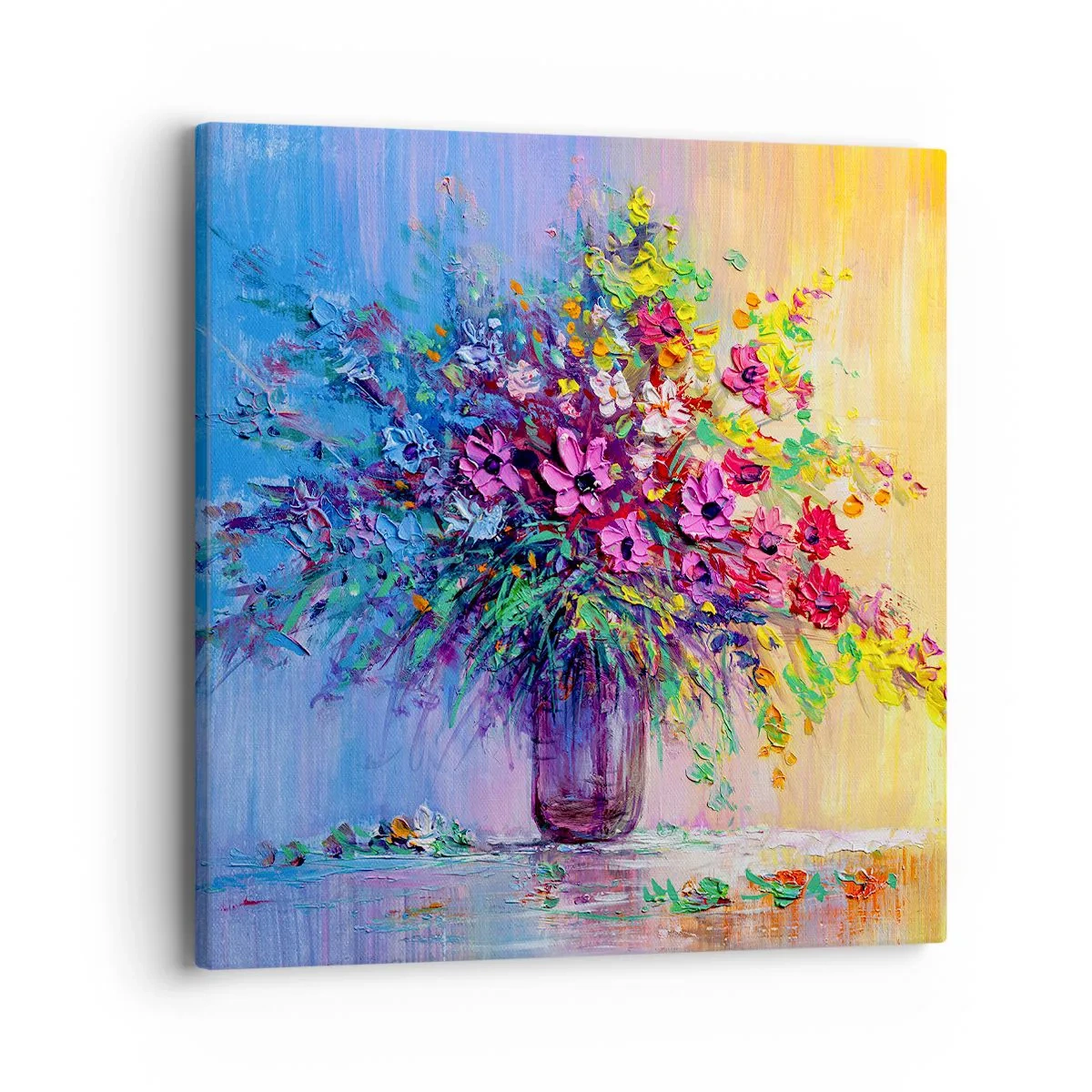 Obraz na płótnie - Dar letnirj łąki - 40x40 cm