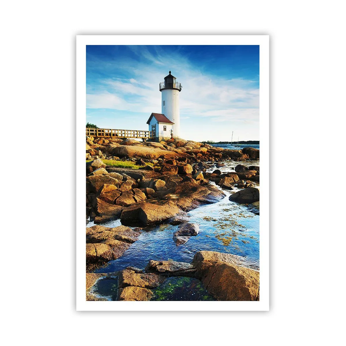 Plakat - Wracajcie szczęśliwie, czekam - 70x100 cm