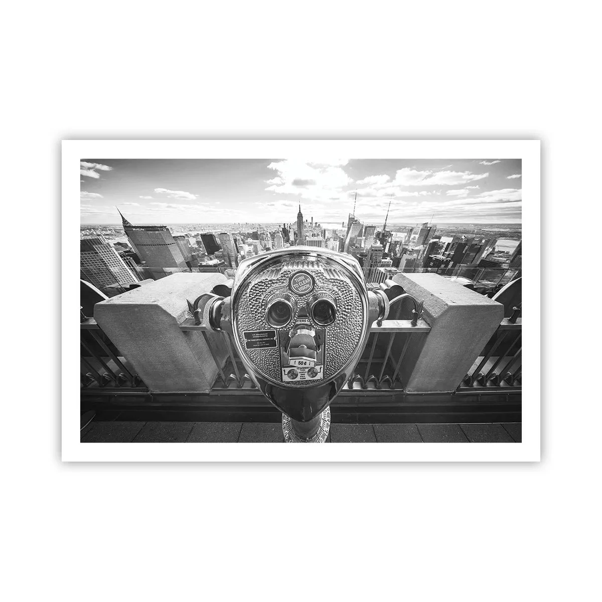 Plakat - Miasto nad miastami - 91x61 cm