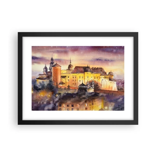 Plakat w czarnej ramie - Historia i baśń - 40x30 cm