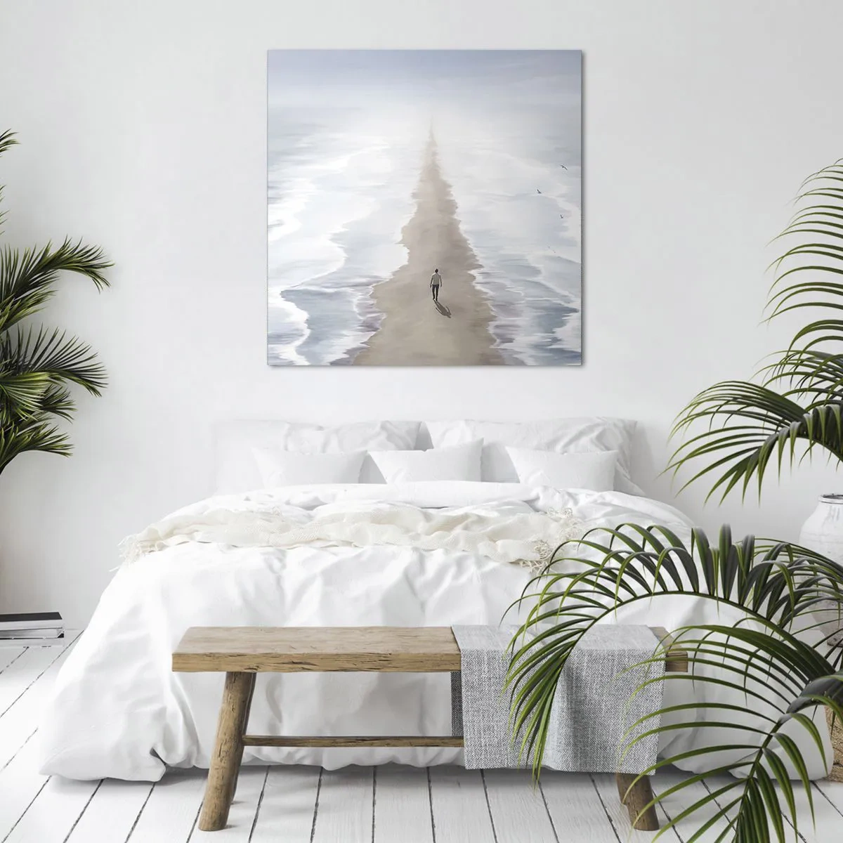 Obraz na płótnie - Jasna przyszłość - 60x60 cm