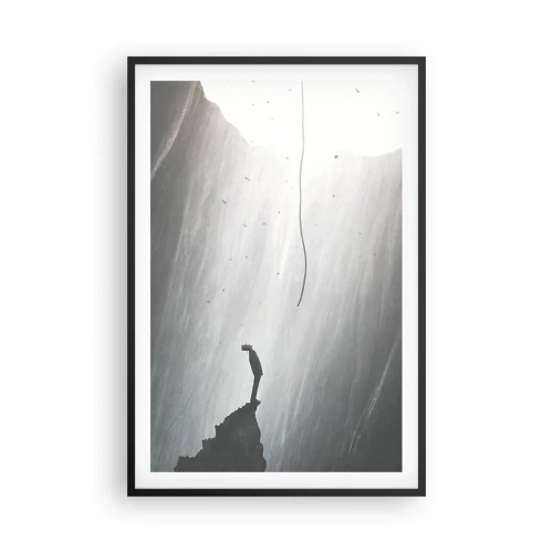 Plakat w czarnej ramie - Zawsze jest jakieś wyjście - 61x91 cm