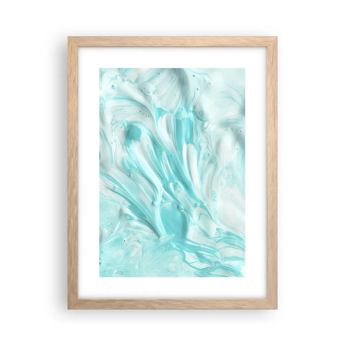 Plakat w ramie jasny dąb - Na zawsze razem - 30x40 cm