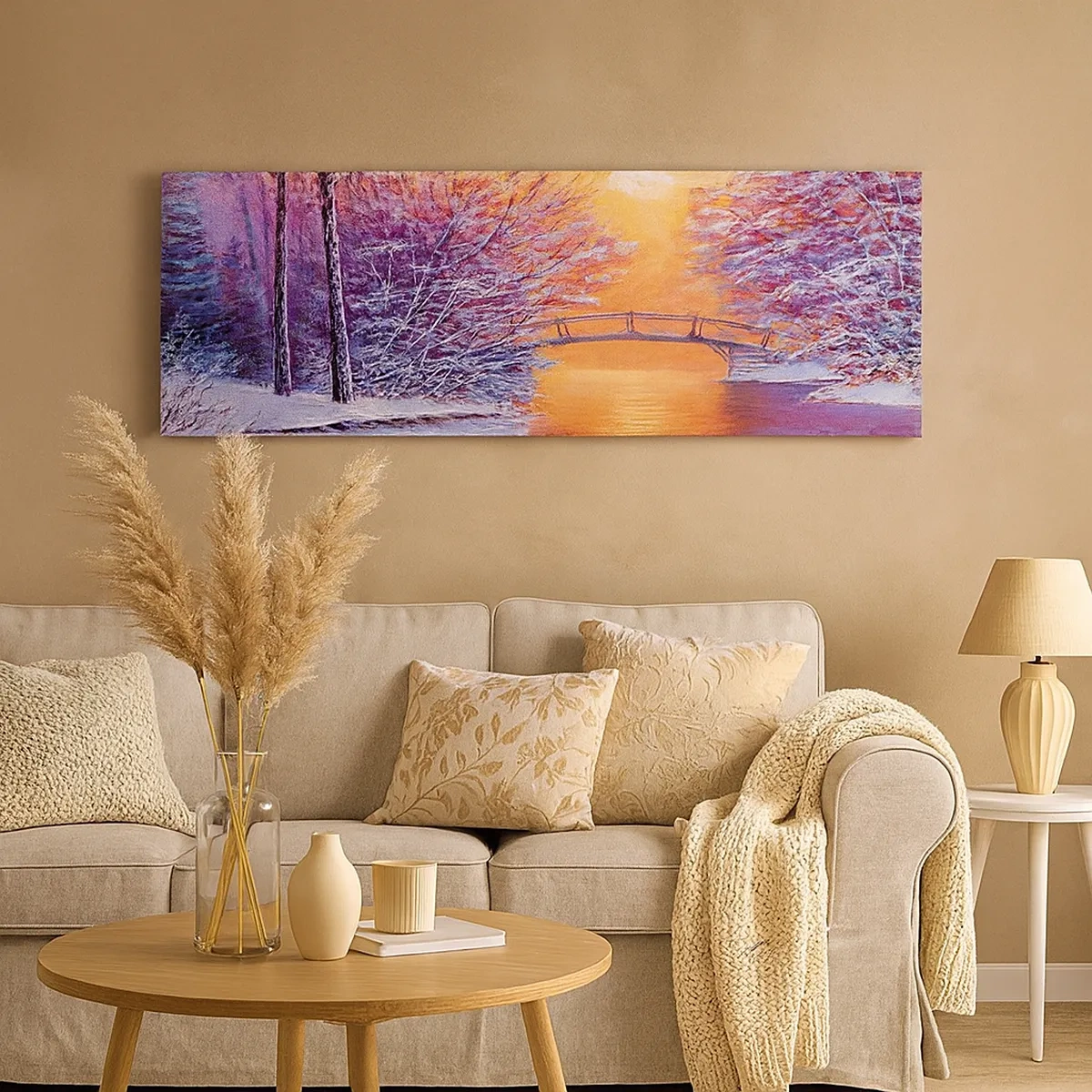 Obraz na płótnie - Spotkajmy się tu - 30x30 cm