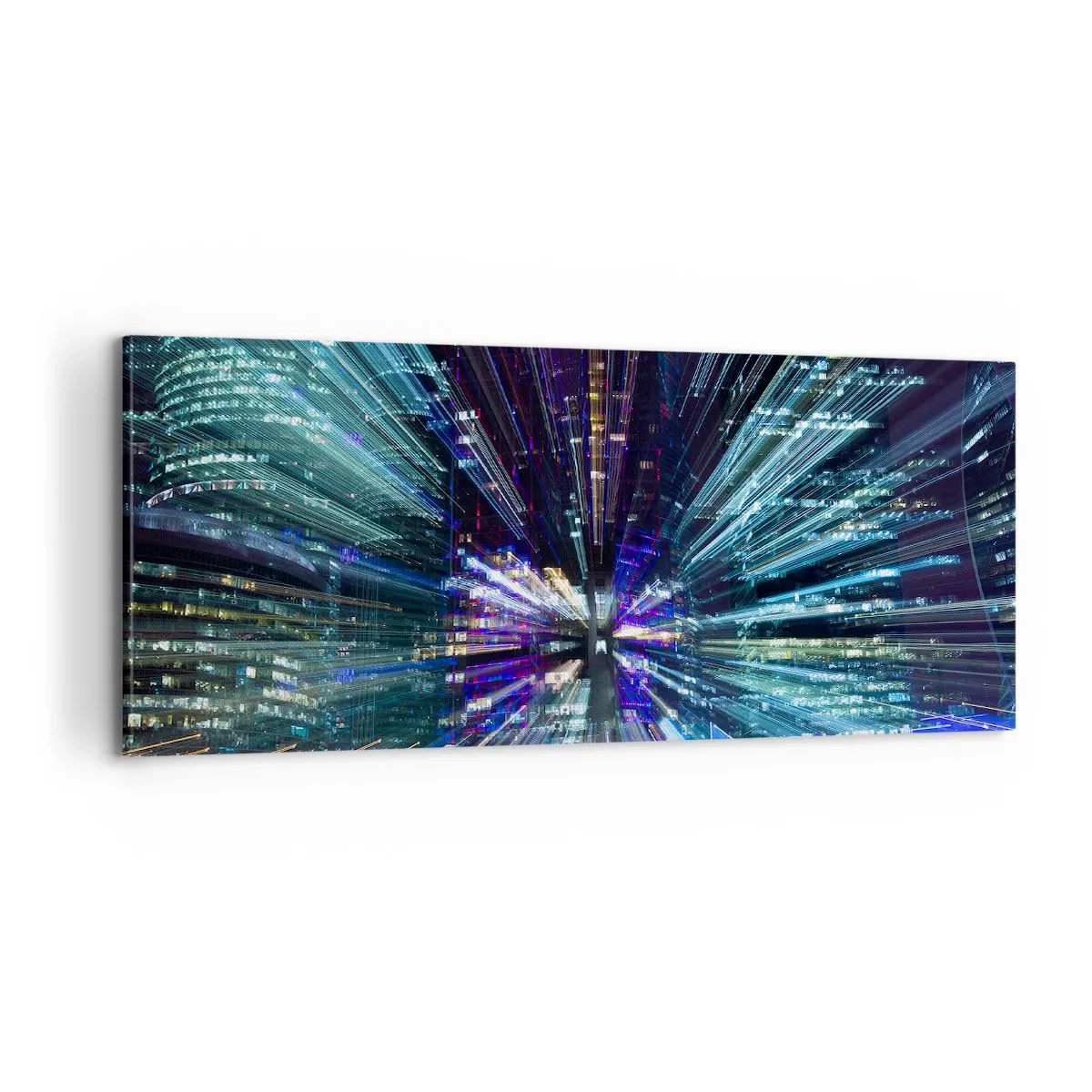 Obraz na płótnie - Przejście w nadprzestrzeń - 100x40 cm