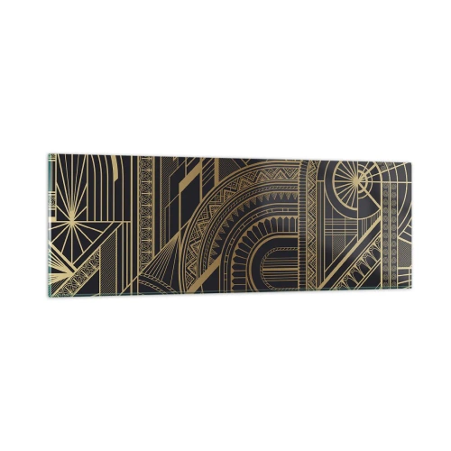 Obraz na szkle - Koncepty, idee, plany - 90x30 cm