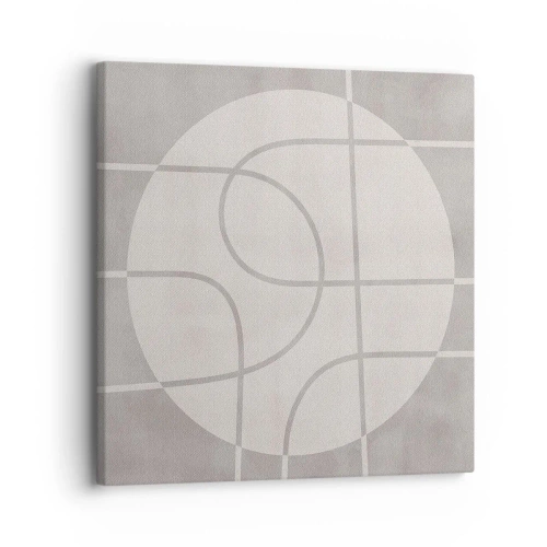 Obraz na płótnie - Koliście i na wprost - 30x30 cm