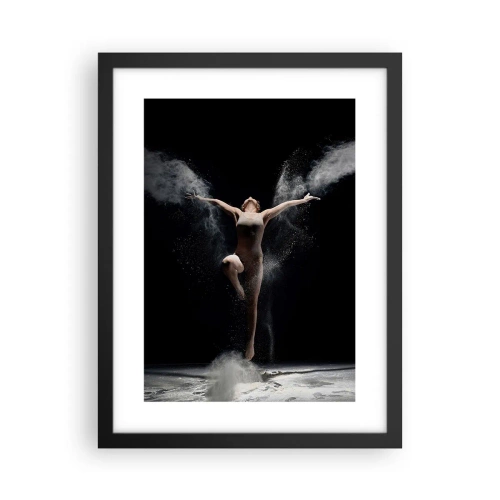 Plakat w czarnej ramie - Elfy istnieją - 30x40 cm