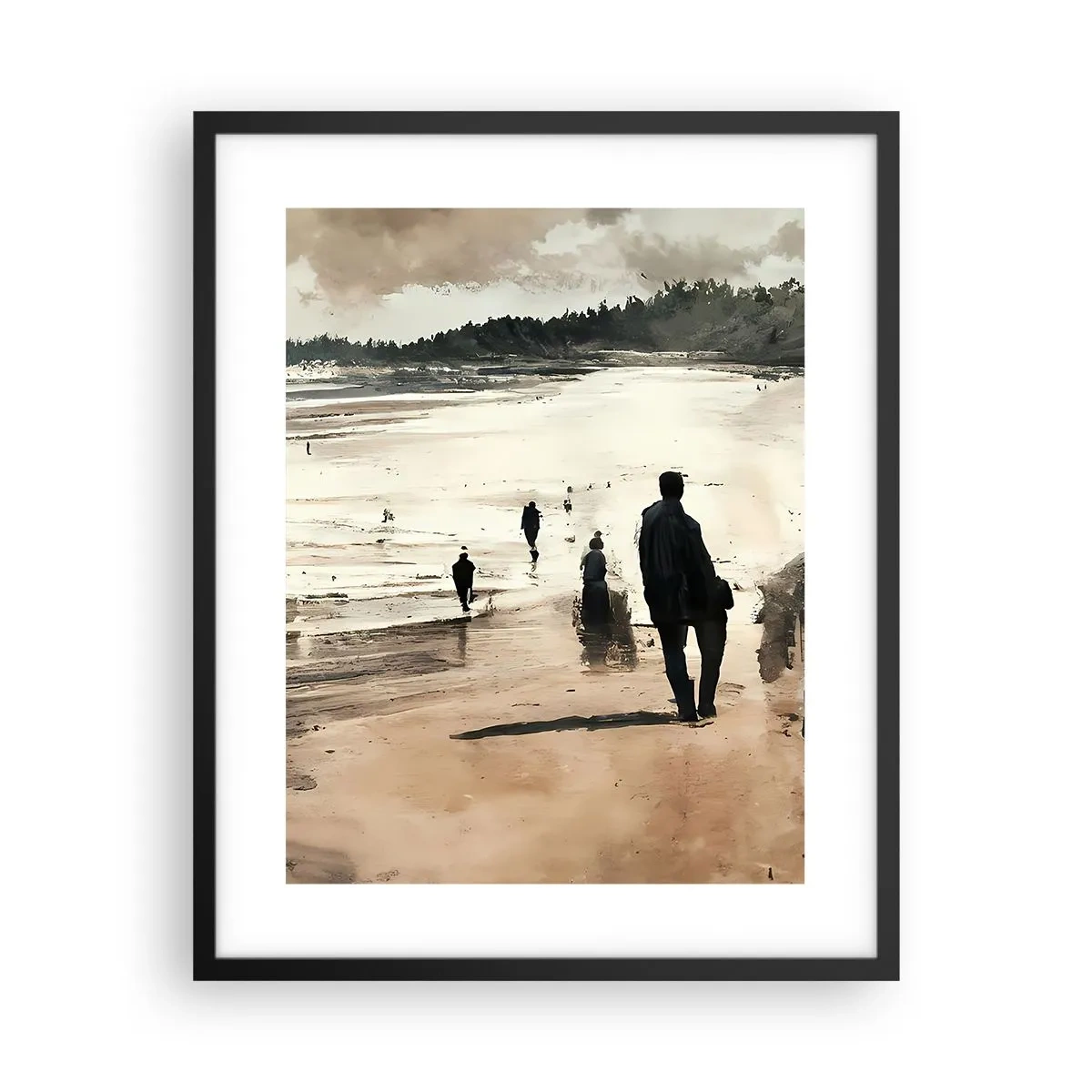 Plakat w czarnej ramie - Przywołani - 40x50 cm